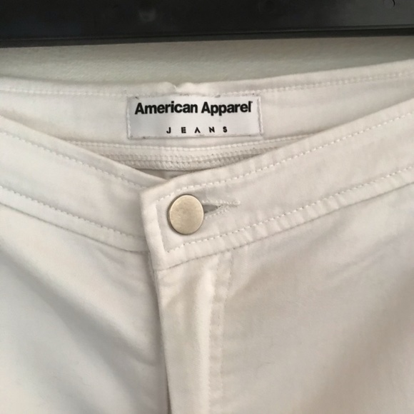 American apparel easy jeans in white - Picture 8 of 10